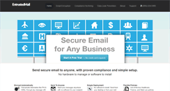 Desktop Screenshot of entrustedmail.com